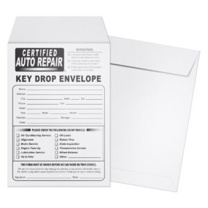 Key Drop Envelopes