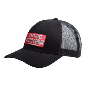 Black Meshback Cap