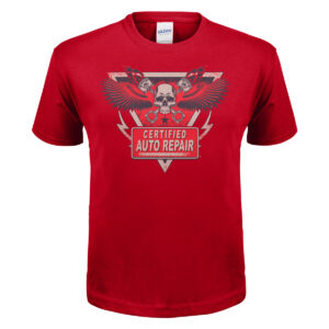 CAR Red Short Sleeve Tee
